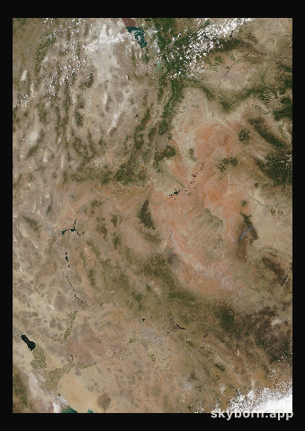 The Earth on 1 July 2020 · Colorado Plateau