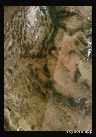 The Earth on 7 July 2020 · Colorado Plateau
