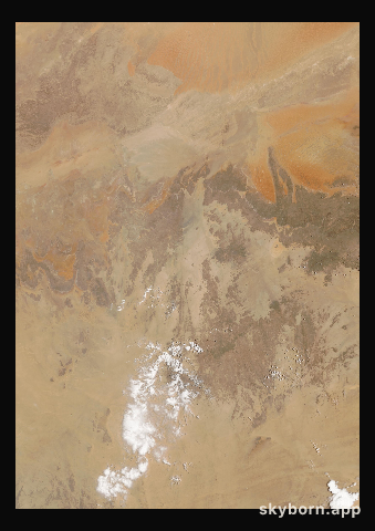 The Earth on 13 July 2020 · Sahara, Algeria