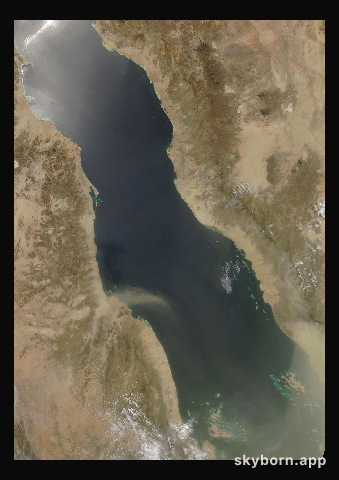 The Earth on 15 July 2020 · Red Sea
