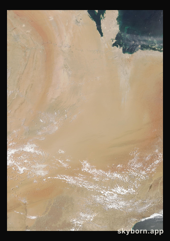 The Earth on 20 July 2020 · Empty Quarter, Arabia