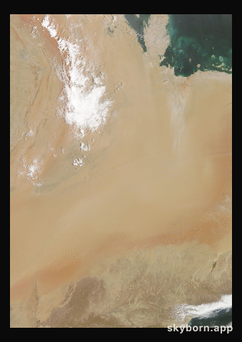 The Earth on 23 July 2020 · Empty Quarter, Arabia