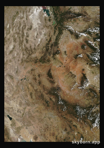 The Earth on 29 July 2020 · Colorado Plateau