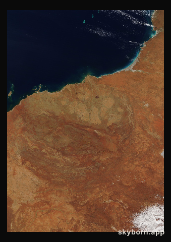 The Earth on 17 September 2020 · Pilbara, Western Australia