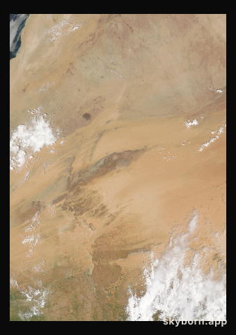 The Earth on 23 September 2020 · Eye of the Sahara, Mauritania