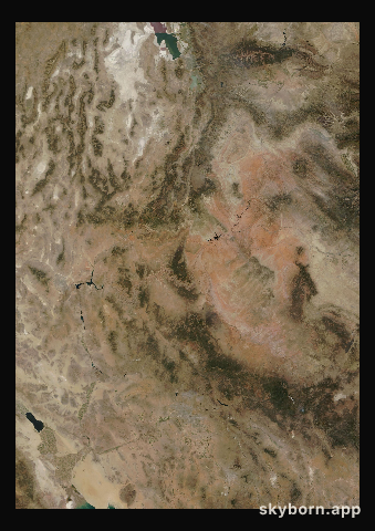 The Earth on 28 September 2020 · Colorado Plateau