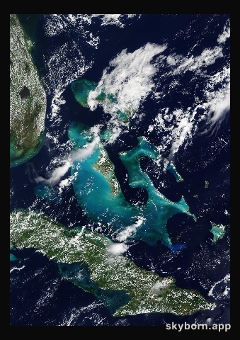 The Earth on 13 October 2020 · Bahamas