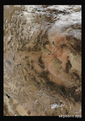 The Earth on 19 October 2020 · Colorado Plateau