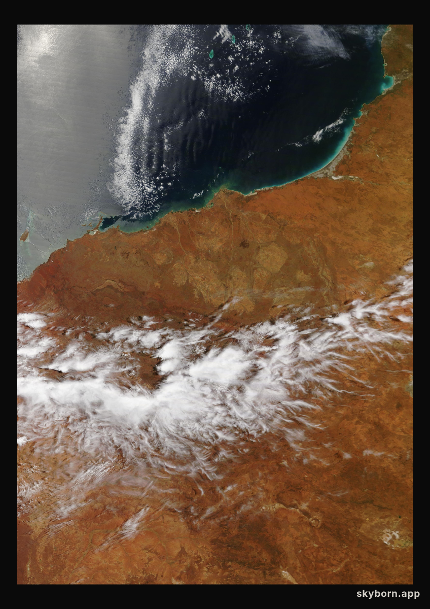 The Earth on 29 October 2020 · Pilbara, Western Australia