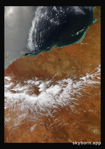 The Earth on 29 October 2020 · Pilbara, Western Australia