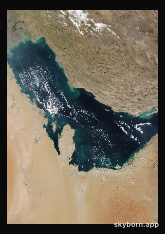 The Earth on 11 December 2020 · Persian Gulf