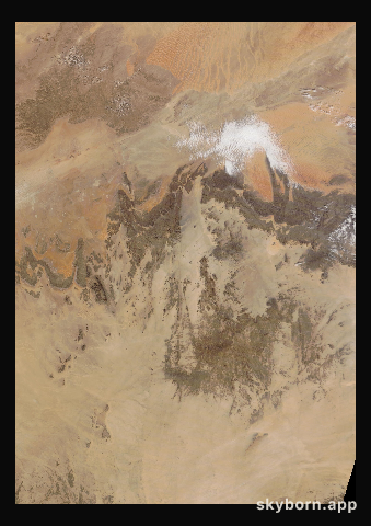 The Earth on 23 December 2020 · Sahara, Algeria