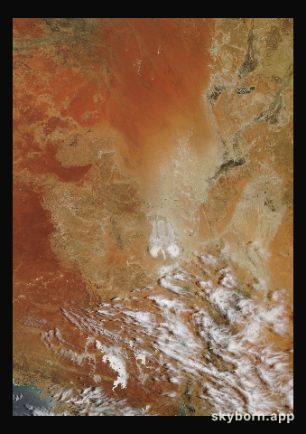 The Earth on 30 December 2020 · Lake Eyre, Australia