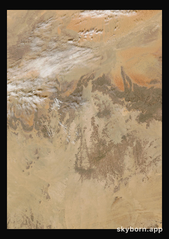 The Earth on 31 December 2020 · Sahara, Algeria