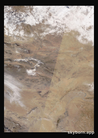 The Earth on 3 February 2021 · Gobi Desert