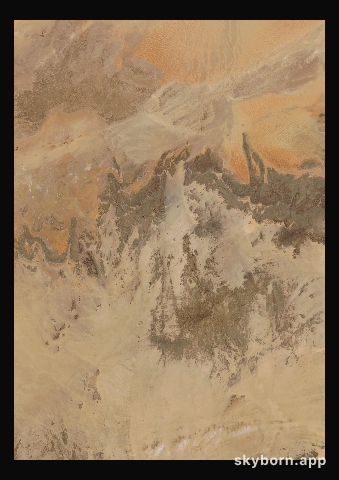 The Earth on 11 February 2021 · Sahara, Algeria