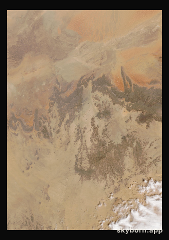 The Earth on 1 March 2021 · Sahara, Algeria