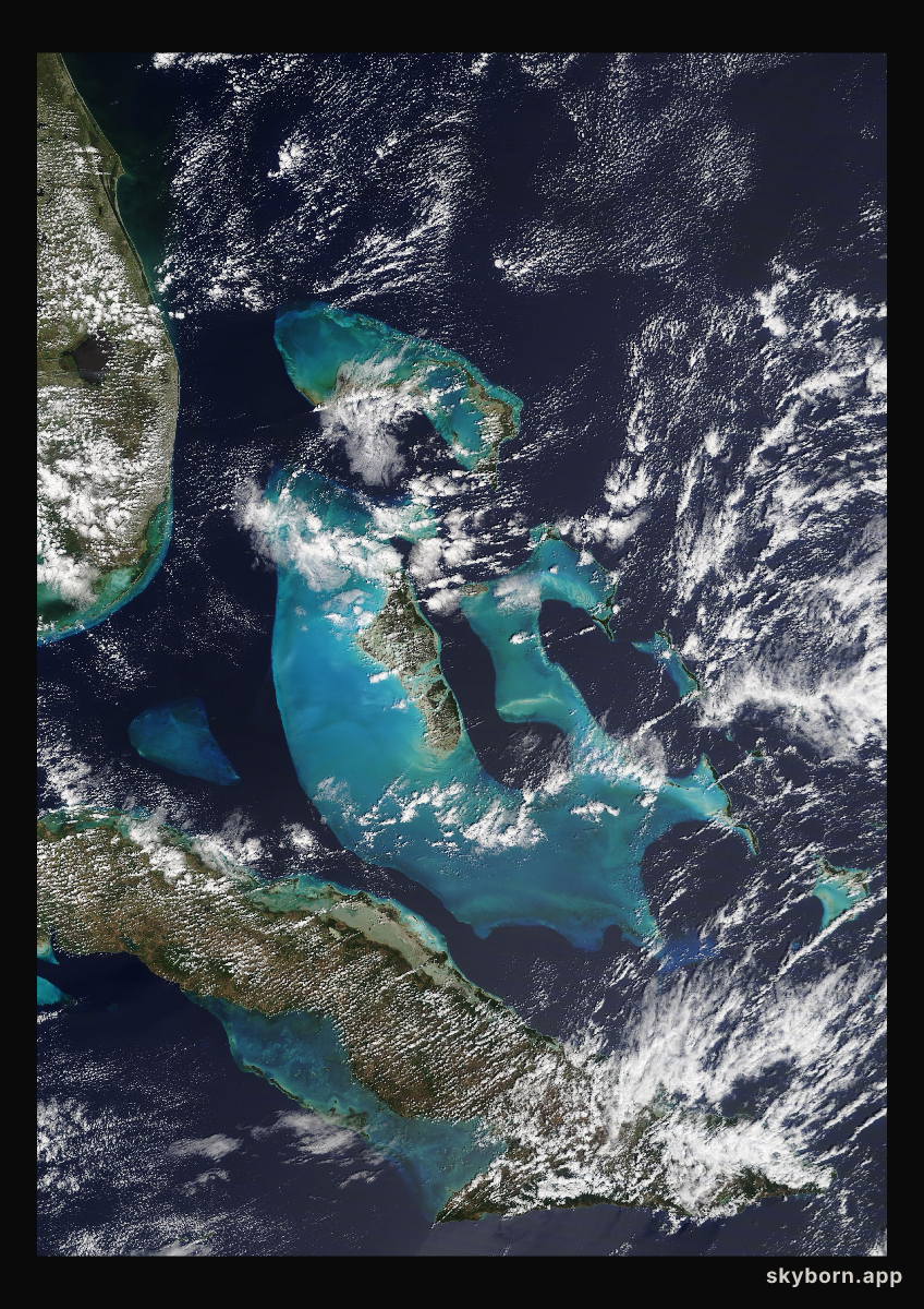 The Earth on 11 March 2021 · Bahamas