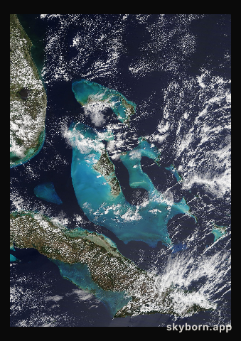 The Earth on 11 March 2021 · Bahamas