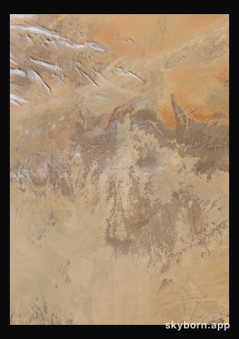 The Earth on 28 March 2021 · Sahara, Algeria