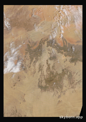 The Earth on 14 April 2021 · Sahara, Algeria