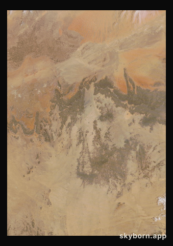 The Earth on 23 April 2021 · Sahara, Algeria