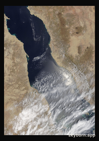 The Earth on 3 May 2021 · Red Sea