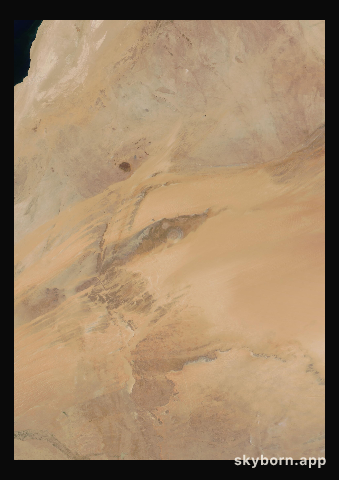The Earth on 10 May 2021 · Eye of the Sahara, Mauritania