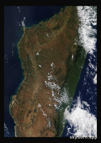 The Earth on 18 May 2021 · Madagascar