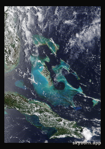 The Earth on 4 June 2021 · Bahamas