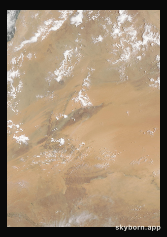 The Earth on 11 June 2021 · Eye of the Sahara, Mauritania