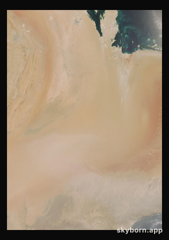 The Earth on 12 June 2021 · Empty Quarter, Arabia
