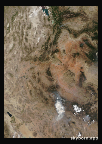 The Earth on 14 June 2021 · Colorado Plateau