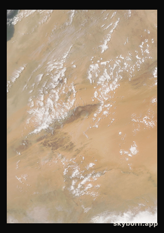 The Earth on 15 June 2021 · Eye of the Sahara, Mauritania