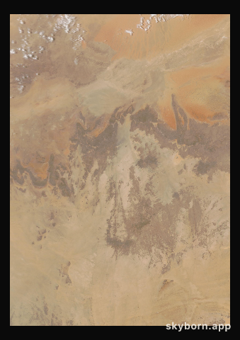 The Earth on 18 June 2021 · Sahara, Algeria
