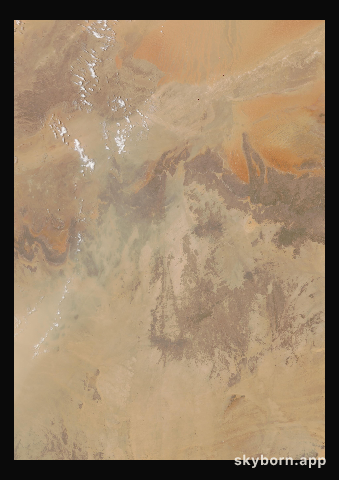 The Earth on 23 June 2021 · Sahara, Algeria