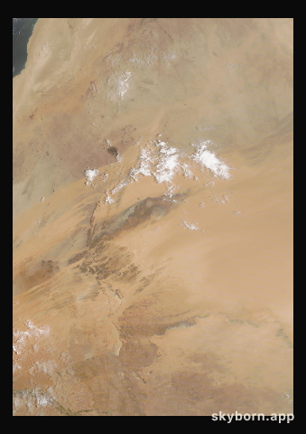 The Earth on 2 July 2021 · Eye of the Sahara, Mauritania