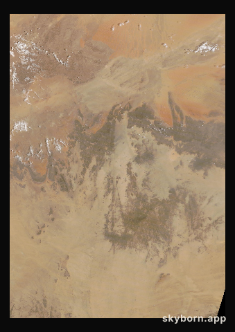 The Earth on 3 July 2021 · Sahara, Algeria