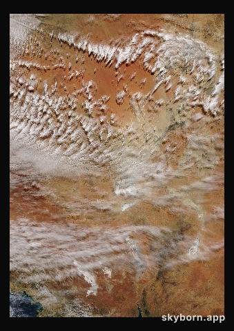 The Earth on 7 July 2021 · Lake Eyre, Australia