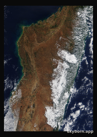 The Earth on 21 July 2021 · Madagascar