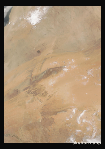 The Earth on 24 July 2021 · Eye of the Sahara, Mauritania
