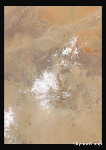 The Earth on 27 July 2021 · Sahara, Algeria