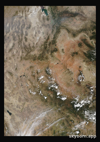 The Earth on 28 August 2021 · Colorado Plateau
