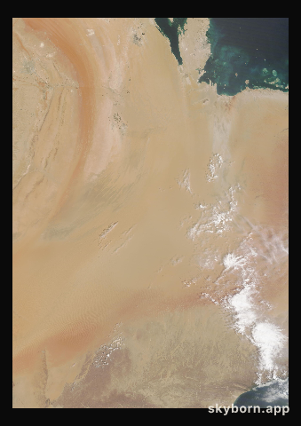 The Earth on 14 September 2021 · Empty Quarter, Arabia