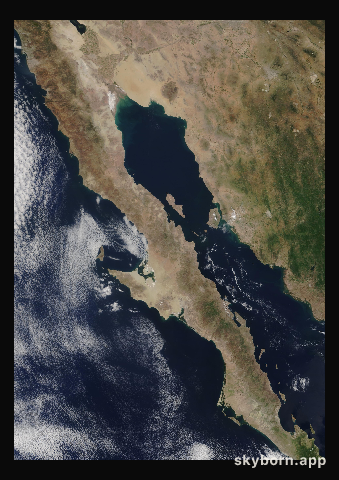 The Earth on 15 September 2021 · Baja California