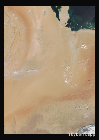 The Earth on 16 September 2021 · Empty Quarter, Arabia