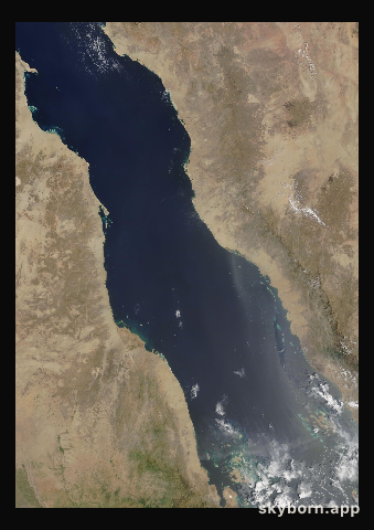 The Earth on 17 September 2021 · Red Sea