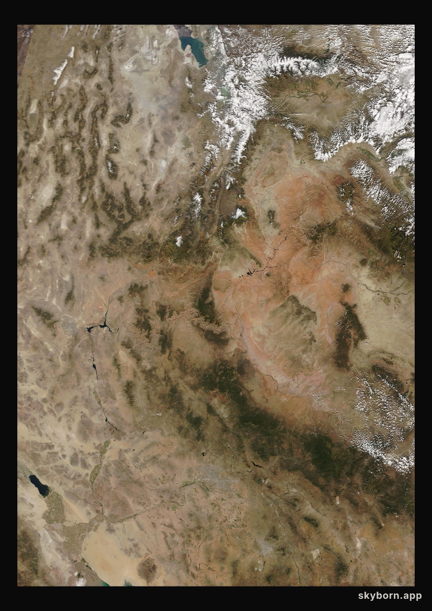The Earth on 10 October 2021 · Colorado Plateau