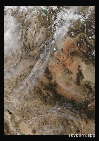 The Earth on 20 October 2021 · Colorado Plateau