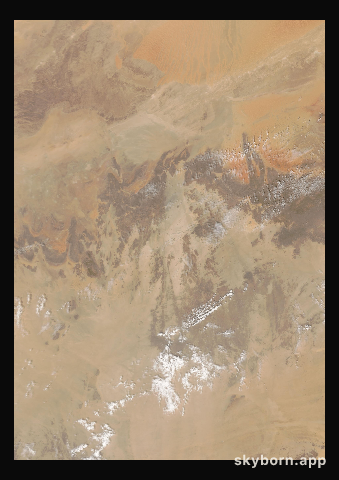 The Earth on 24 October 2021 · Sahara, Algeria